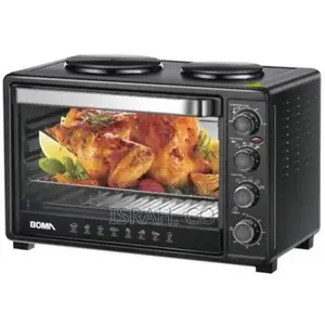 Boma 50 Litres Electric Grill Oven Cooker With 2 Hot Plates-