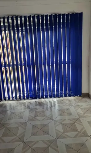 Dark Blue and Legit Vertical Office Blinds Per Square Meter.