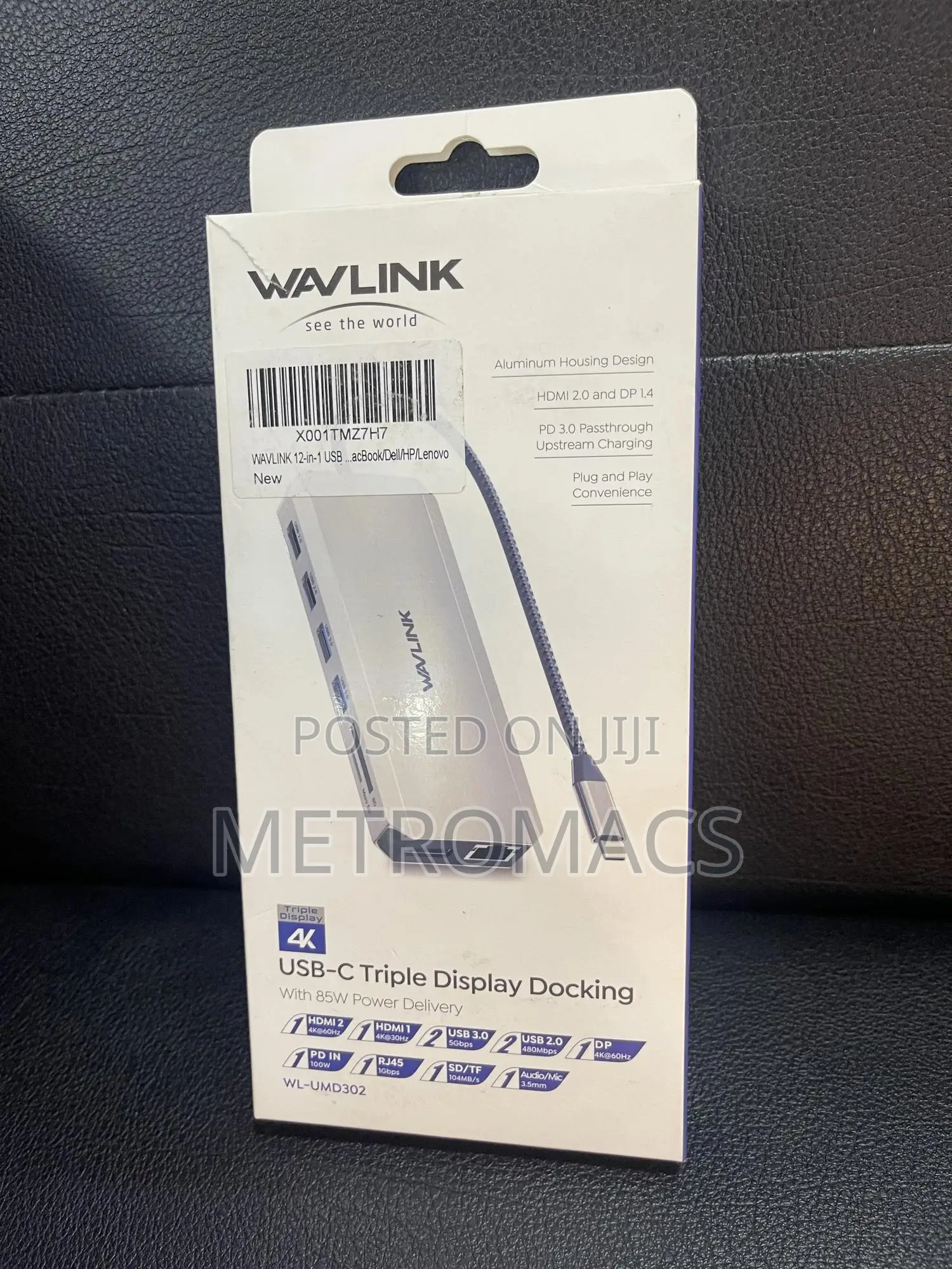 High Speed 12-in-1 Wavlink USB-C Hub