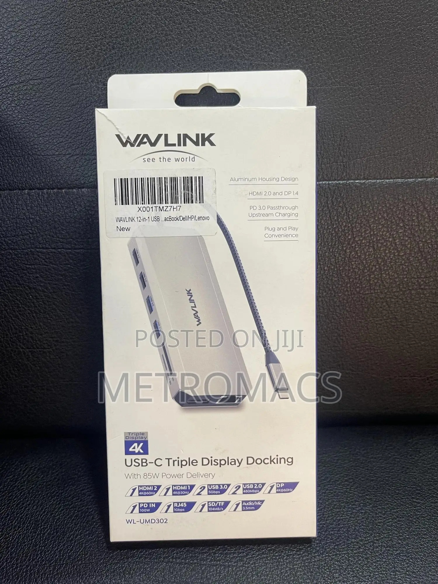High Speed 12-in-1 Wavlink USB-C Hub