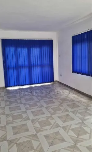 Dark Blue Vertical Window Blinds Available at Friendly Price