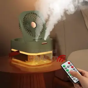 Fan Double Spray Spray Desk Fan Household Portable USB