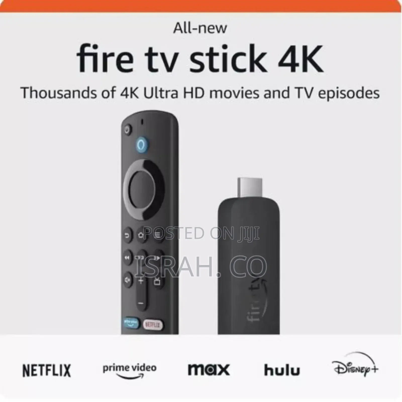 Amazon Firetv Stick (2nd Generation) Ultrahd Stream Prime