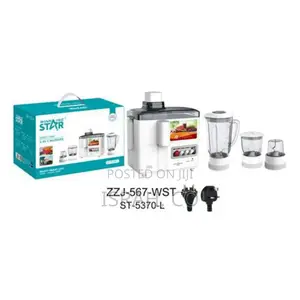 4 IN 1 Electric 3-Speed Juicer Blender Extractor