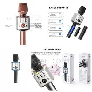 Karaoke Microphone Adult, Handheld Wireless Bluetooth