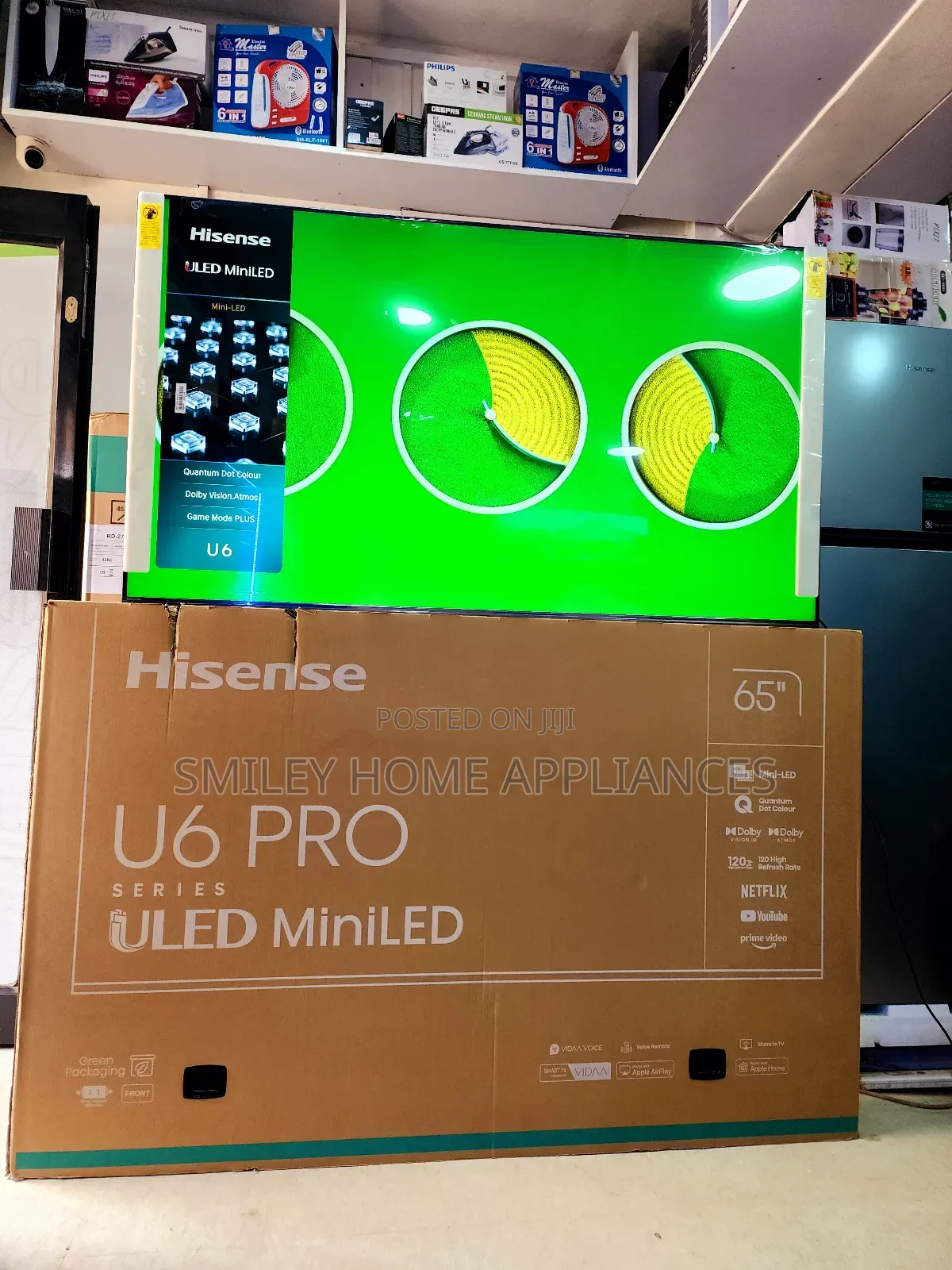 Hisense 65inches U6 Miniled New Edition