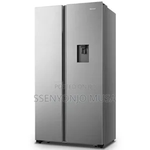 Hisense H670smia-Wd 670L Side-by-Side Fridge | Water Ice -