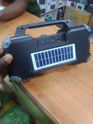 Portable Led Solar Wireless Speaker