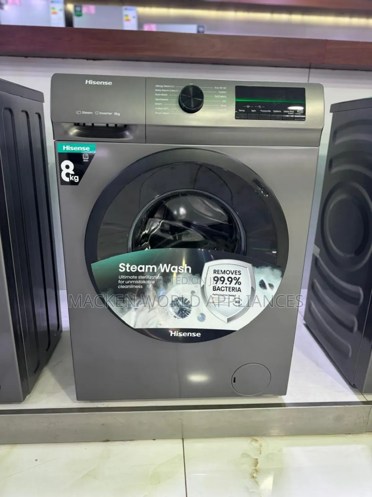 8kg Hisense Front Loader Washing Machine