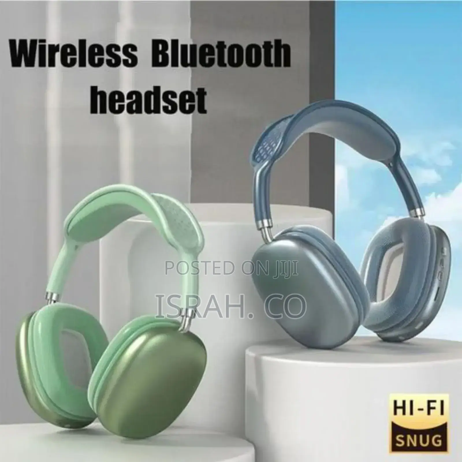 Wireless Bluetooth Headphone for 3D Stereo Over Ear Headset