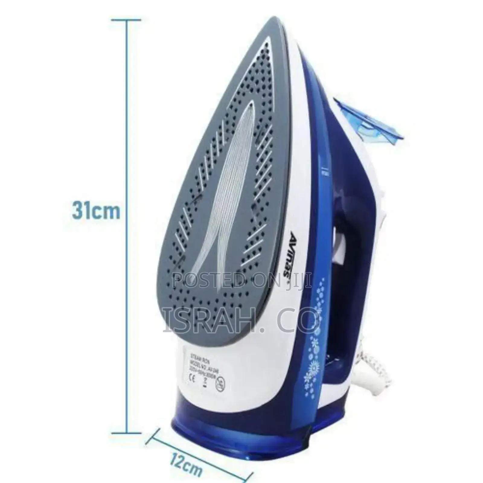 AVINAS Smart Sole Plate Steam Iron for Clothes -Multicolor