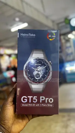 Hainoteko GT5 Pro Smartwatch (RW-65) With Multiple Straps