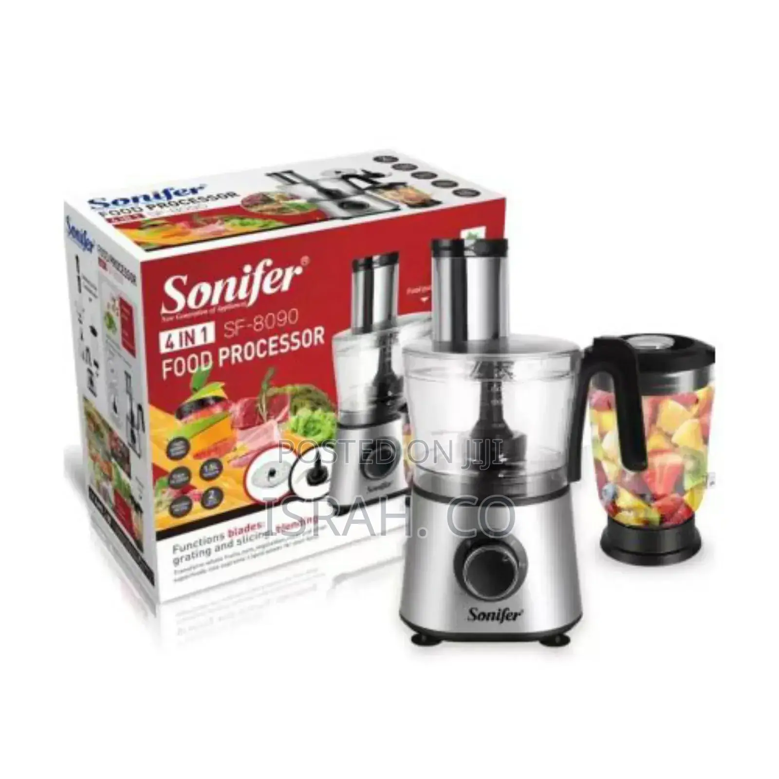 Sonifer 4 in 1 Food Processor Vegetable Chopper