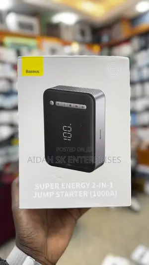 Baseus Super Energy 2-in-1 Jump Starter 8000mah 1000A