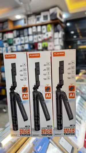 Auto Face Tracking 360 Rotation Expandable Selfie Stick