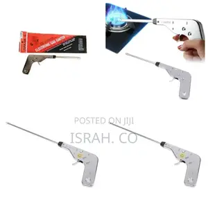 Spark Lelectronic Firepulse Gas Stove Igniter Lighter-Silver