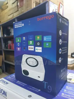 Borrego T9 High Res LED Android Projector