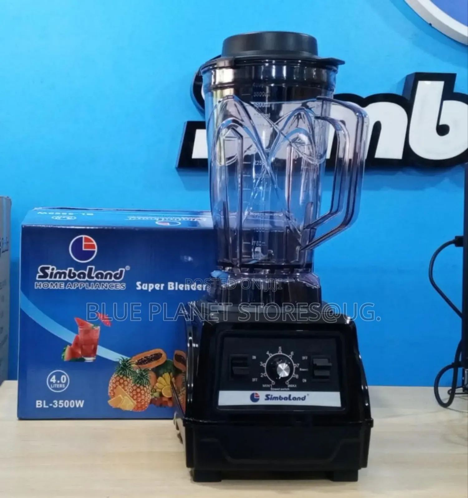 Simbaland 4.0l Heavy Duty Super Blender \\ 1500w \\ Bl-3500w