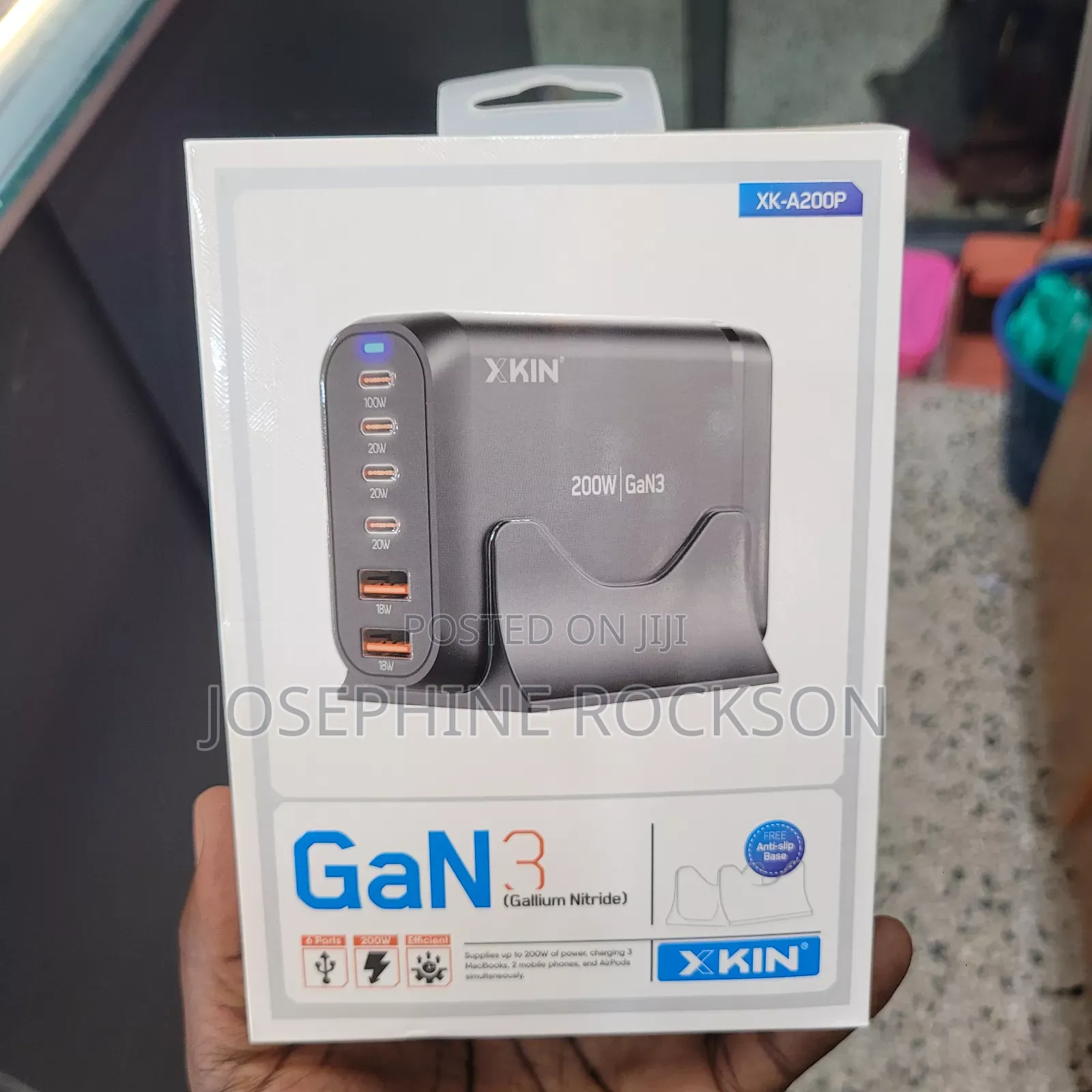 200w Gan 3 6port USB Charger