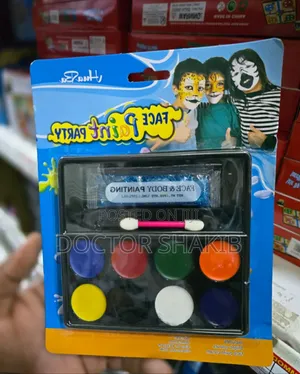 High-Quality Kids Face and Body Paint Set