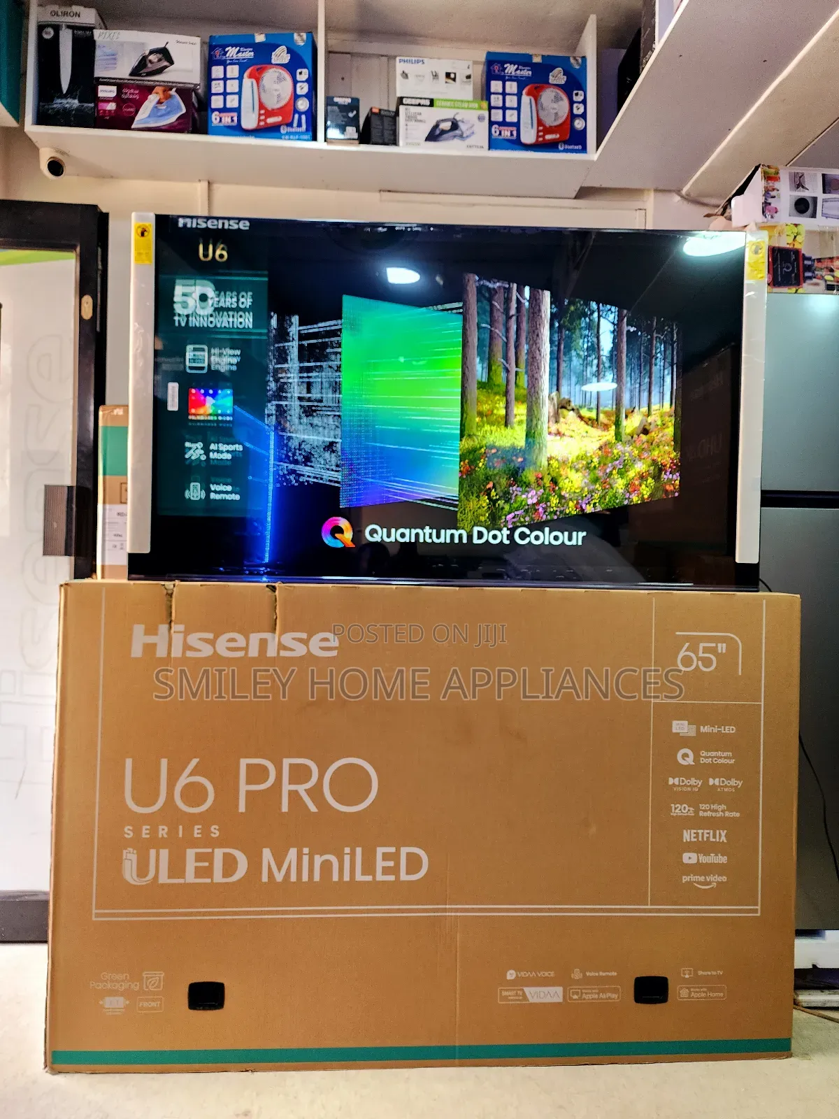 Hisense Quantum Dot ULED Pro 6 Series 65inches Smart Tv