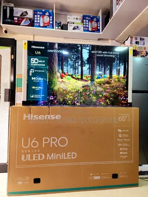 U6 PRO Hisense Miniled4k 65inches Vidaa Smart Tv