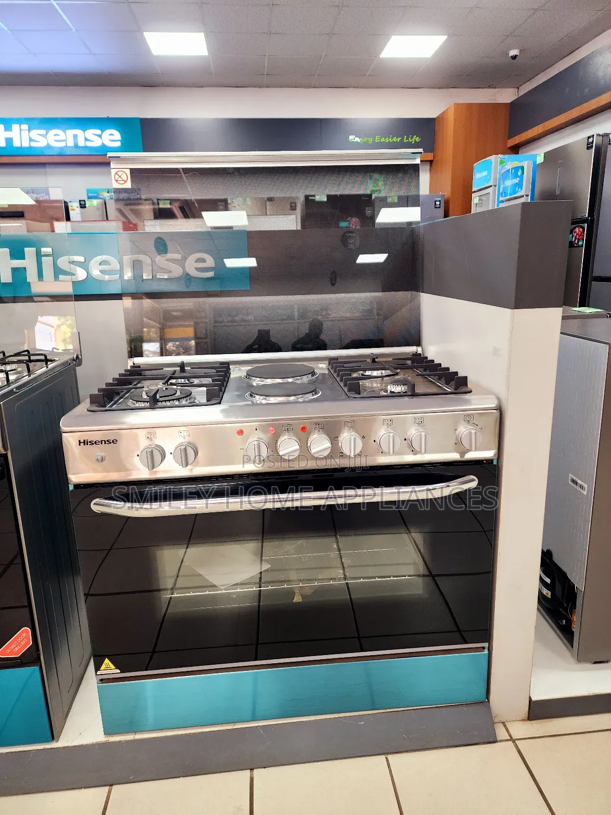 90cm by 60cm Hisense Gas Cooker Cooker