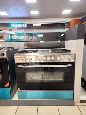 Hisense 90cm by 60cm (4+2) Gas Cooker Oven