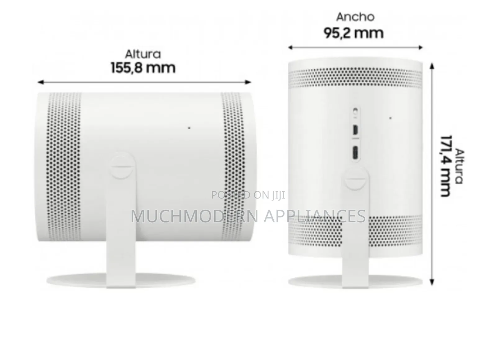 Samsung Smart Portable Projector, 30-100′′ (SPLSP3BLA)
