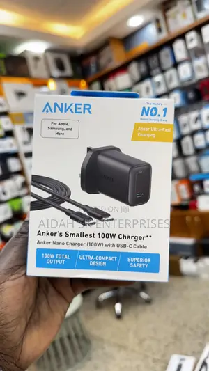 Anker Nano Charger, 100W Macbook Charger With USB -C