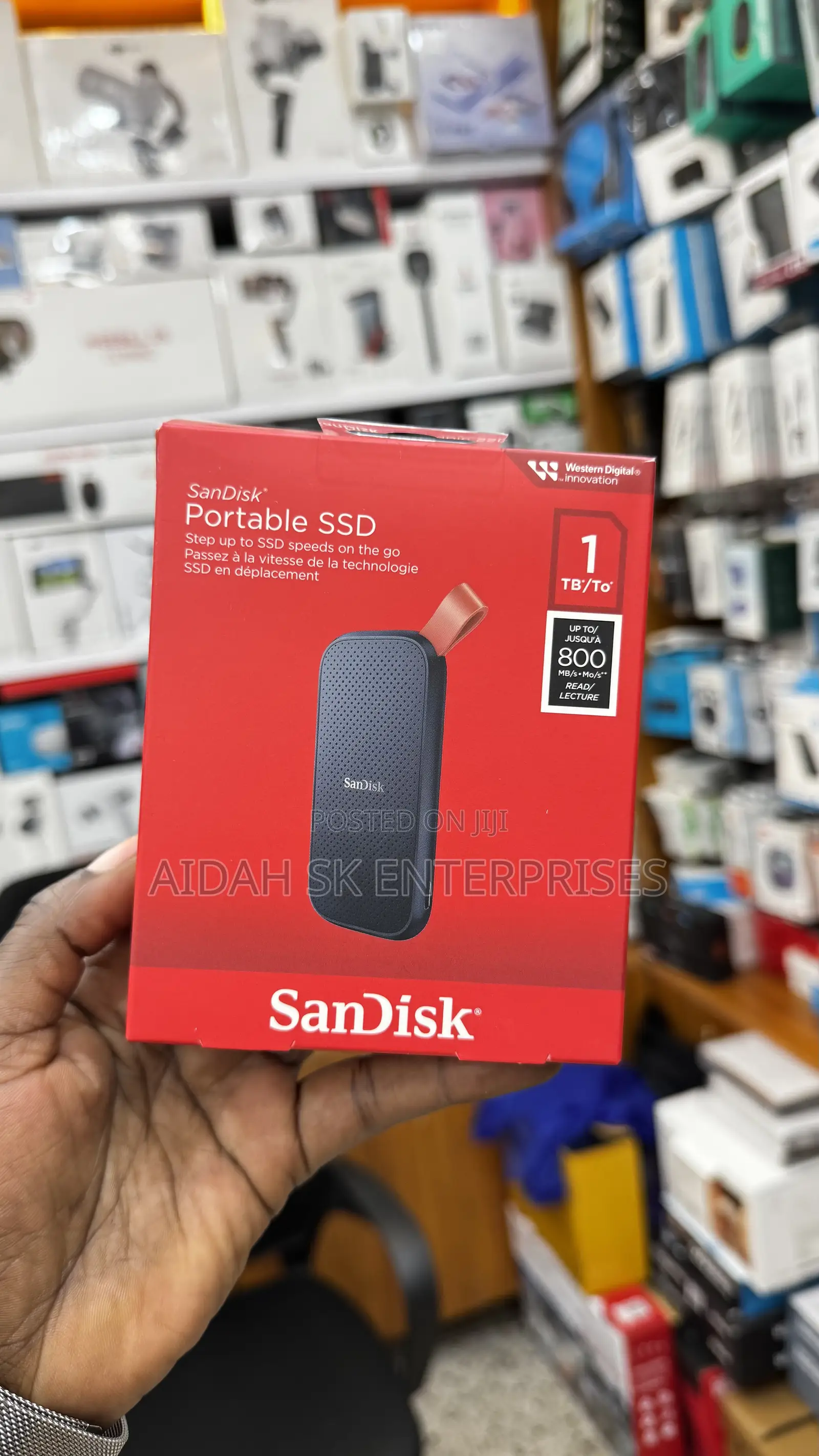 Sandisk SSD Portable 1tb 520mb/S E30