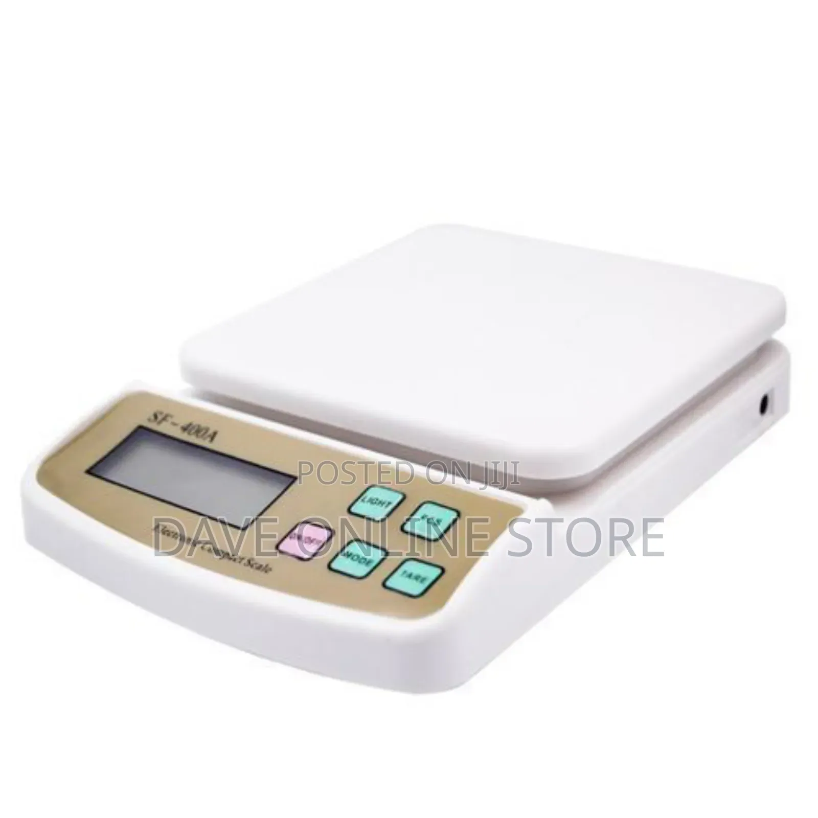 10kg Digital Kitchen Weighing Scale / Balance - White