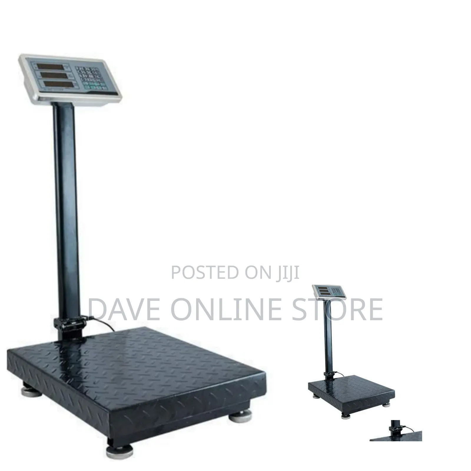 500kg Digital Platform Weighing Scale - Grey