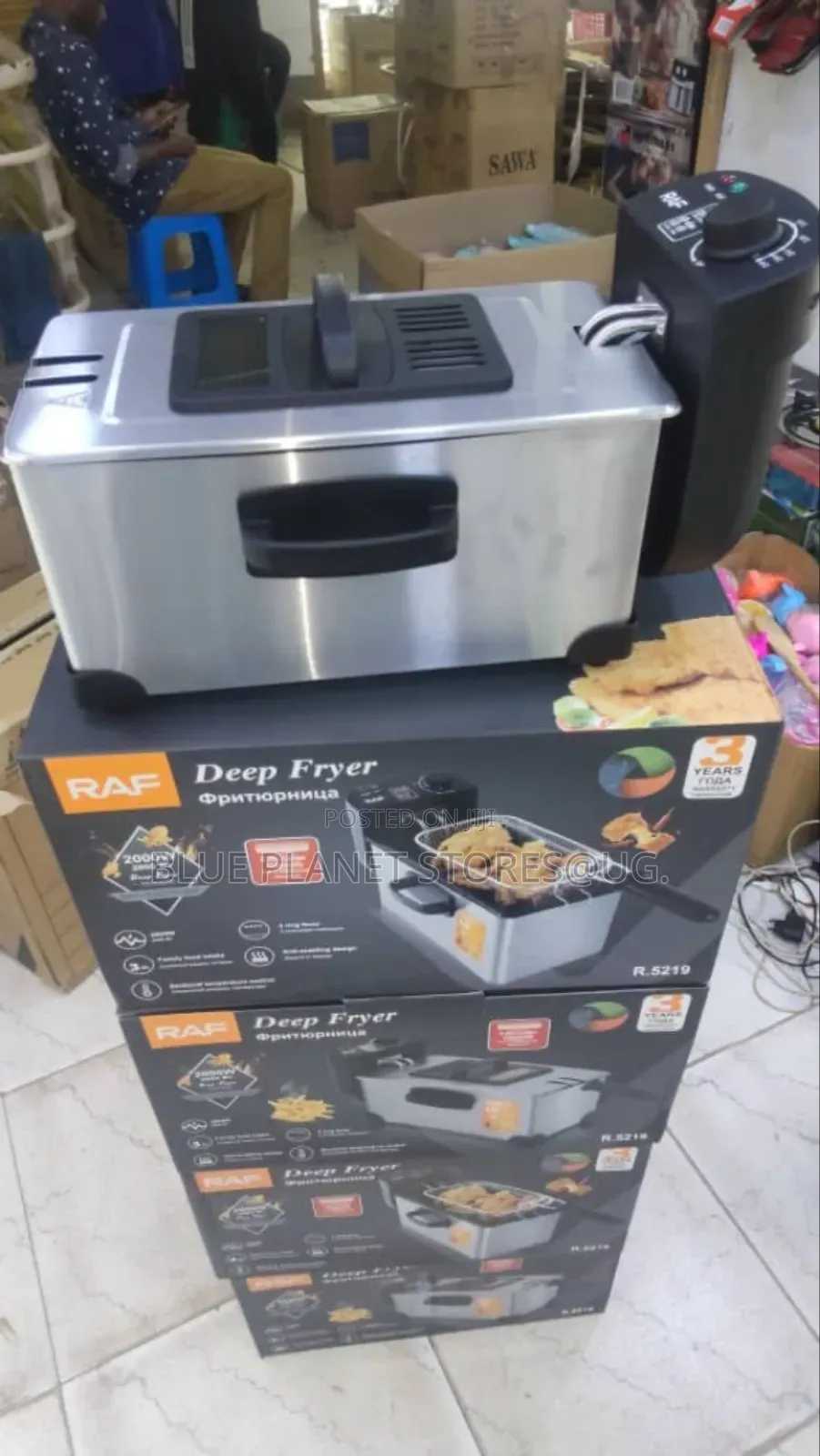 RAF 3.0litres Electric Deepfryers _ 2000w _ R.5219