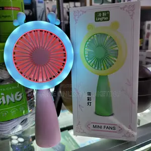 LED Handheld Portable Mini Fan/Rechargeable Handheld Fan