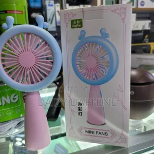 LED Handheld Portable Mini Fan/Rechargeable Handheld Fan