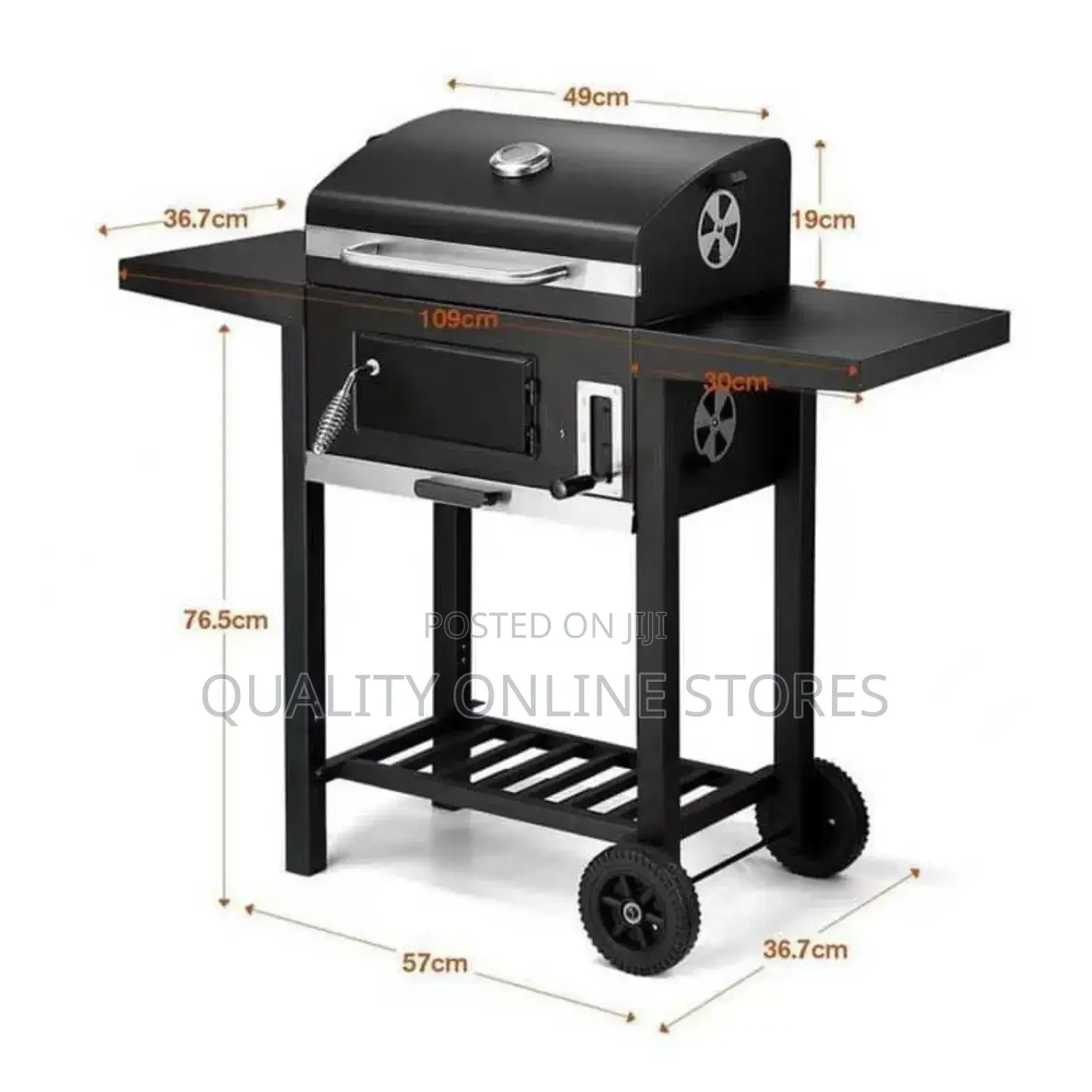 Large Charcoal Grill Barbecue Stove