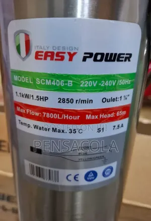 65m Submersible Water Pump