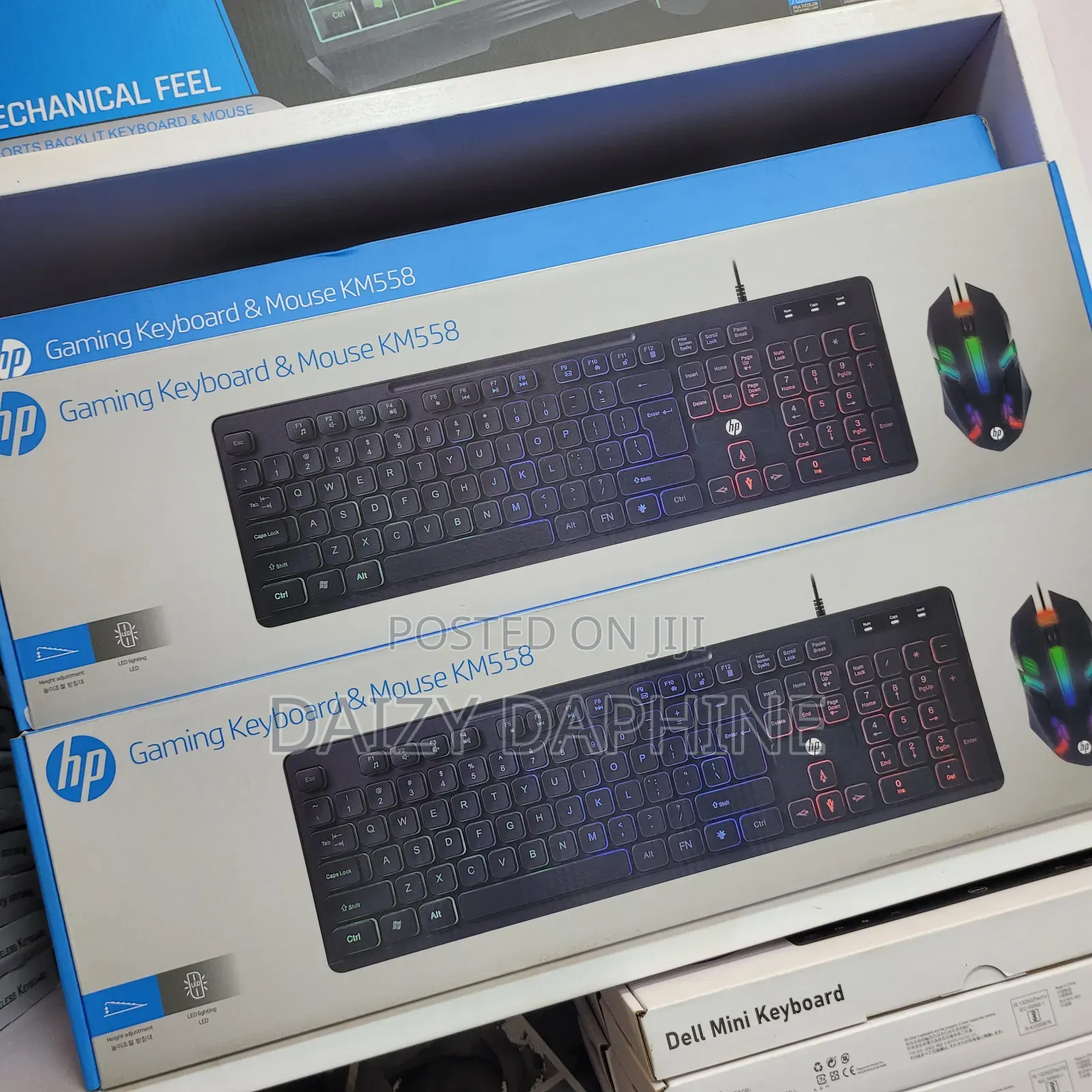 HP Wired Backlight Gaming Keyboard and Mouse Combo