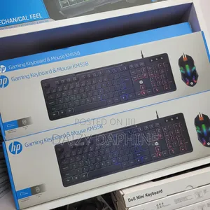 HP Wired Backlight Gaming Keyboard and Mouse Combo