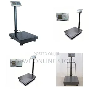 300kg TCS Platform Digital Weighing Scale - Black