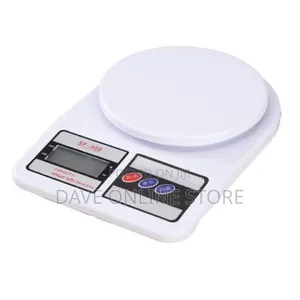 Digital Kitchen Weight Scale 10kg - White