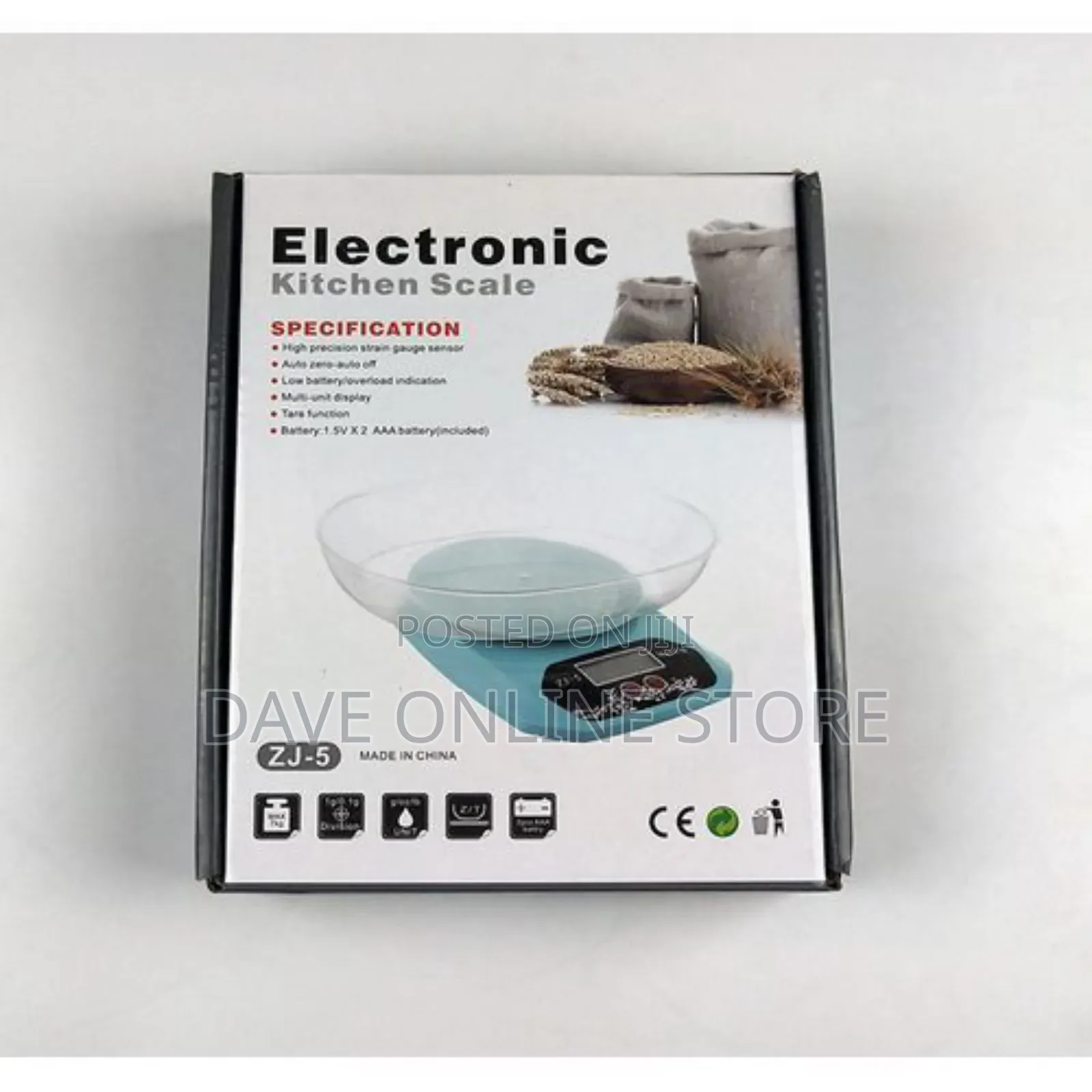 5kg Digital Kitchen Removable Bowl Weighing Scale