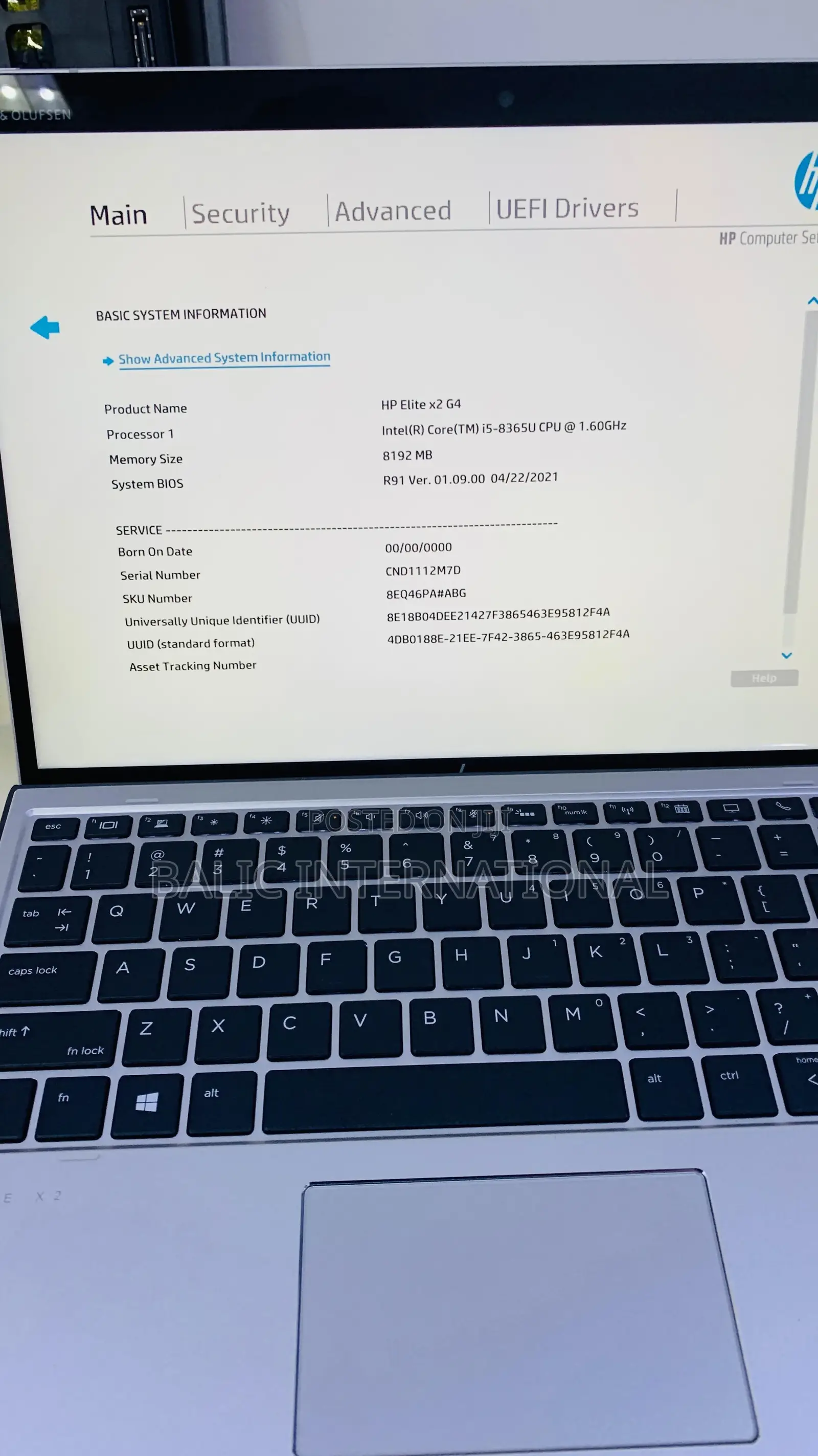 Laptop HP X2 8GB Intel Core I5 SSD 256GB