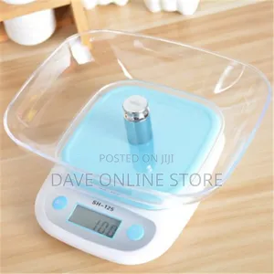 7kg Digital Kitchen Weighing Scale - White