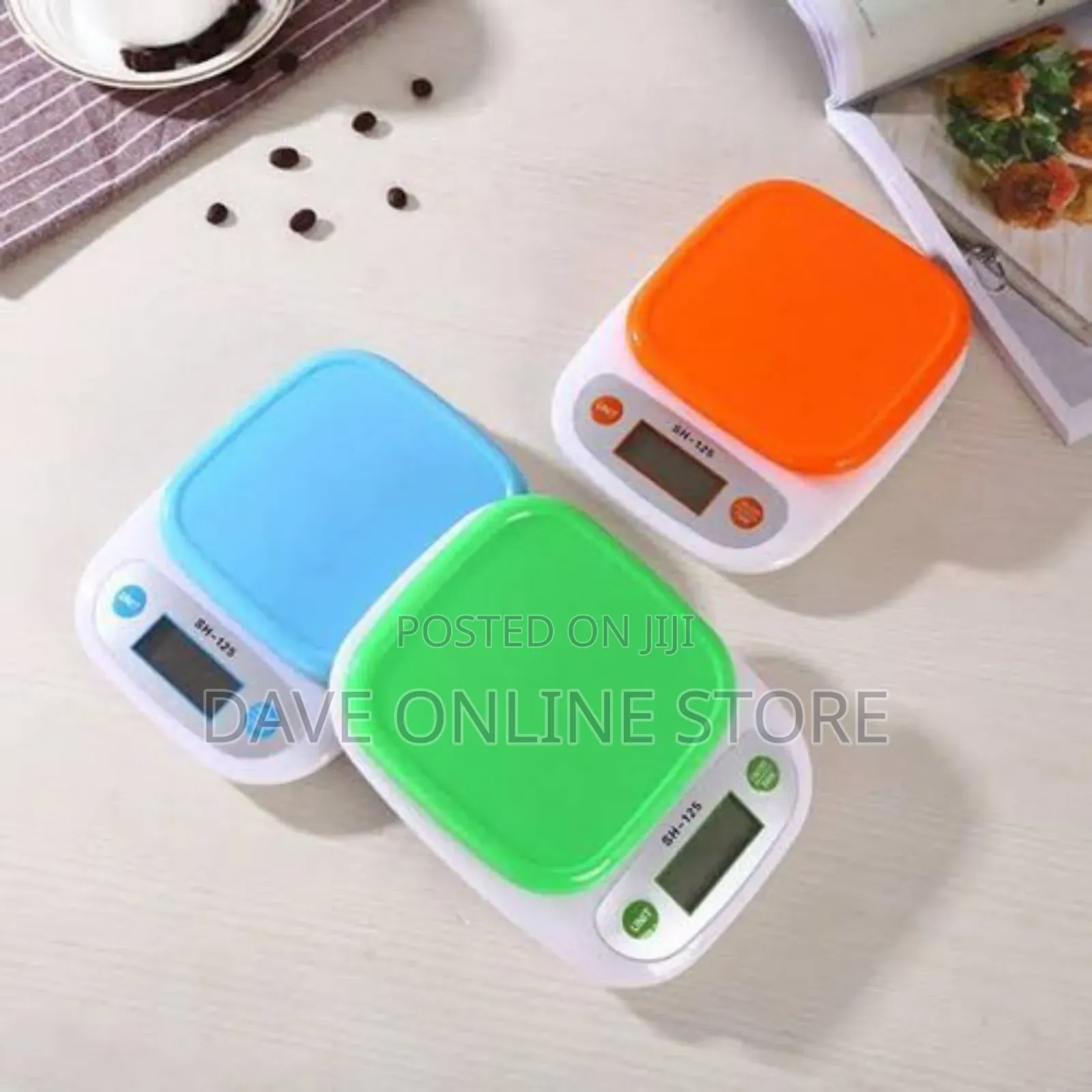 7kg Digital Kitchen Weighing Scale - White