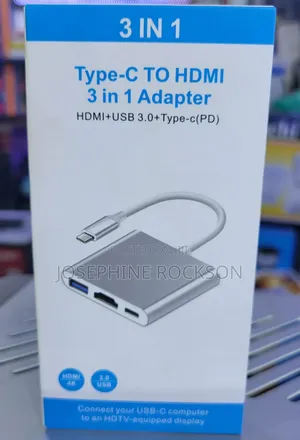 Type C to Hdmi 3 in 1 Adapter/ Type C to USB 3.0 Hdmi