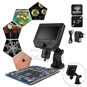 LCD Digital Microscope Zoom Magnification Lithium Camera