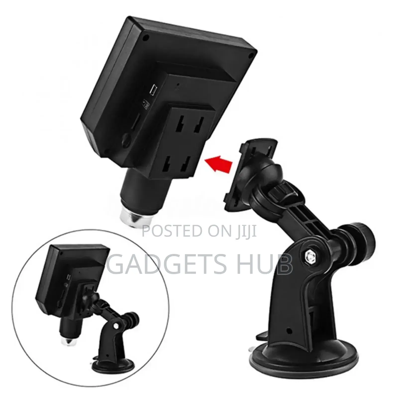 LCD Digital Microscope Zoom Magnification Lithium Camera