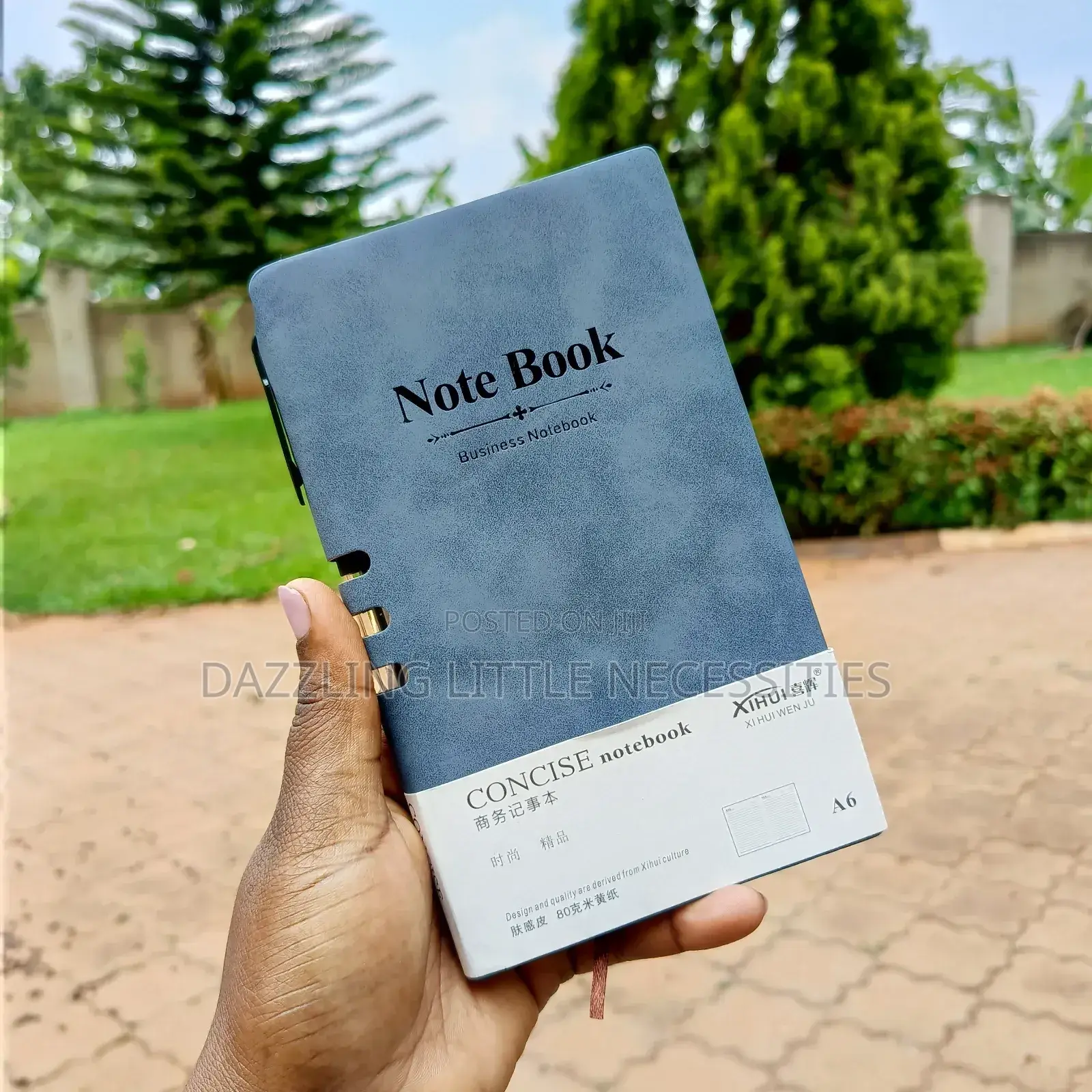 Concise Business Notebook (A6) - 80 Pages